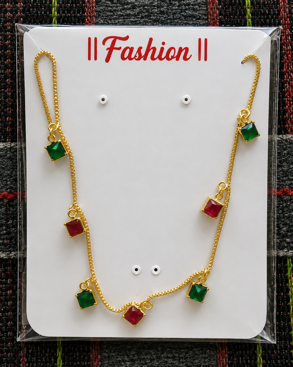 Elegant Gold-Tone Designer Necklace
