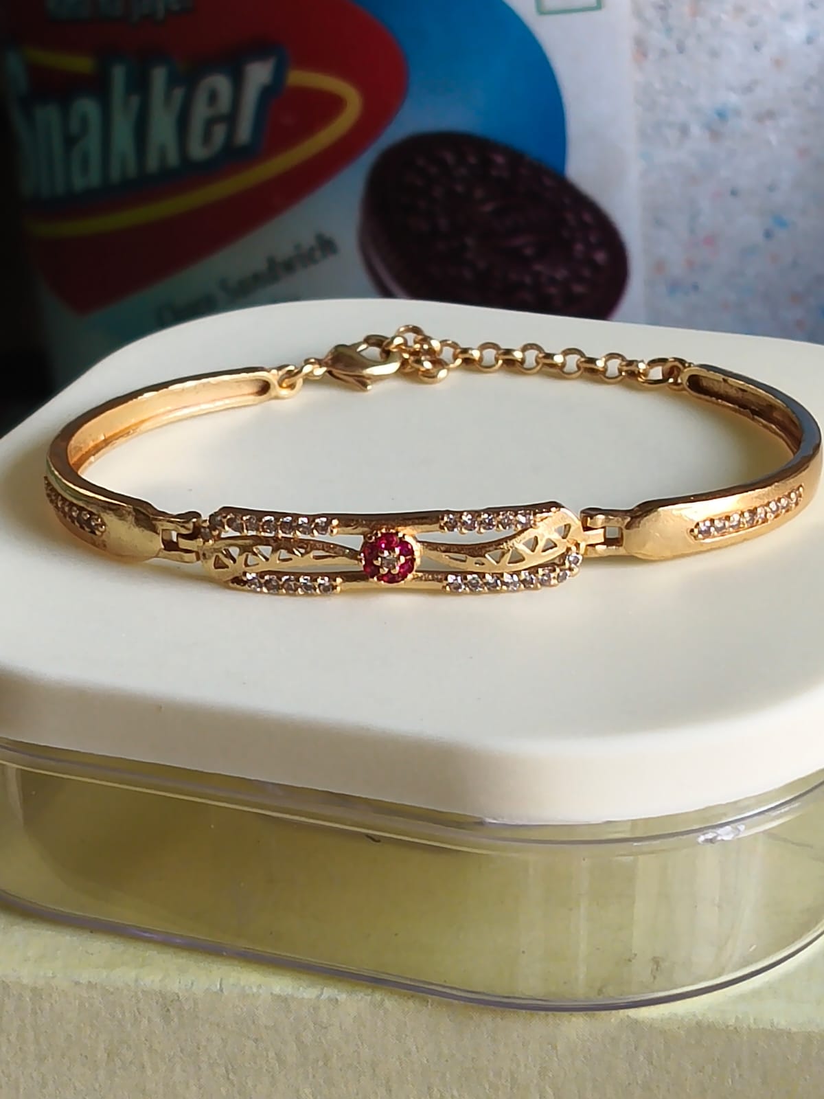 Gold-Tone Designer Bracelet Collection