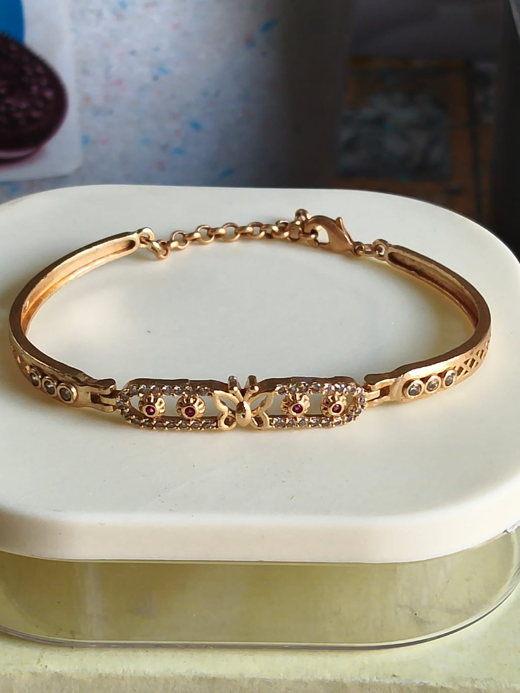 Gold-Tone Designer Bracelet Collection